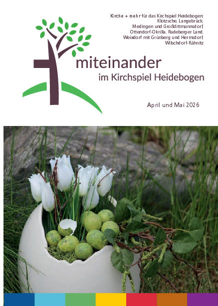 Titelbild des Gemiendebriefes April - Mai 2026
